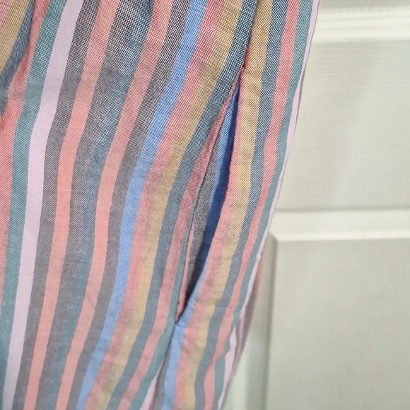 Madewell lined mini tank dress scoop neck button front - Small - Picture 5 of 11